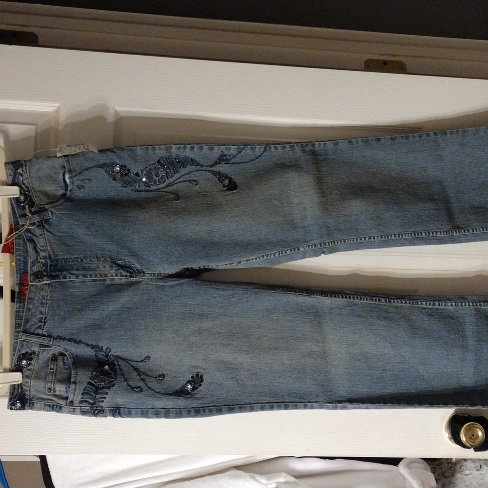 Sequin Jeans